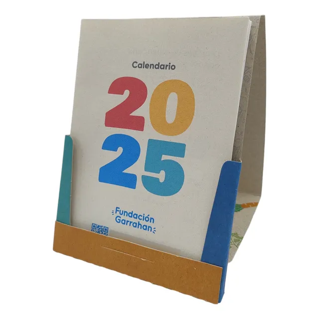 Eco Calendario Plantable 2025 Reciclado Fundación Garrahan