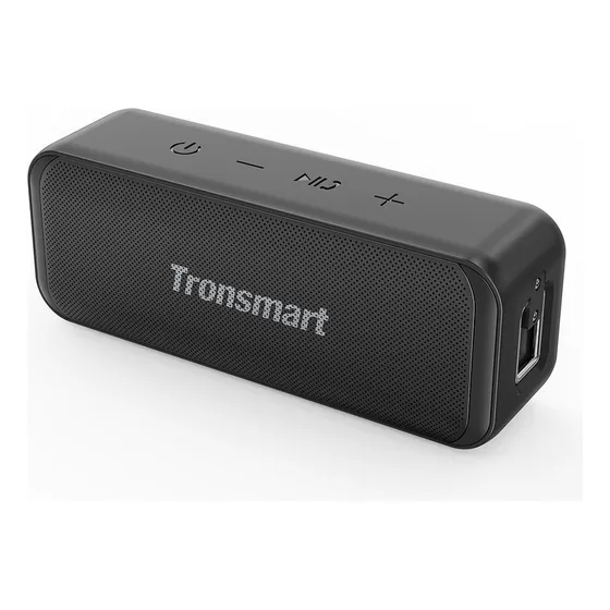 Parlante Tronsmart T2 Mini portátil con bluetooth waterproof negro