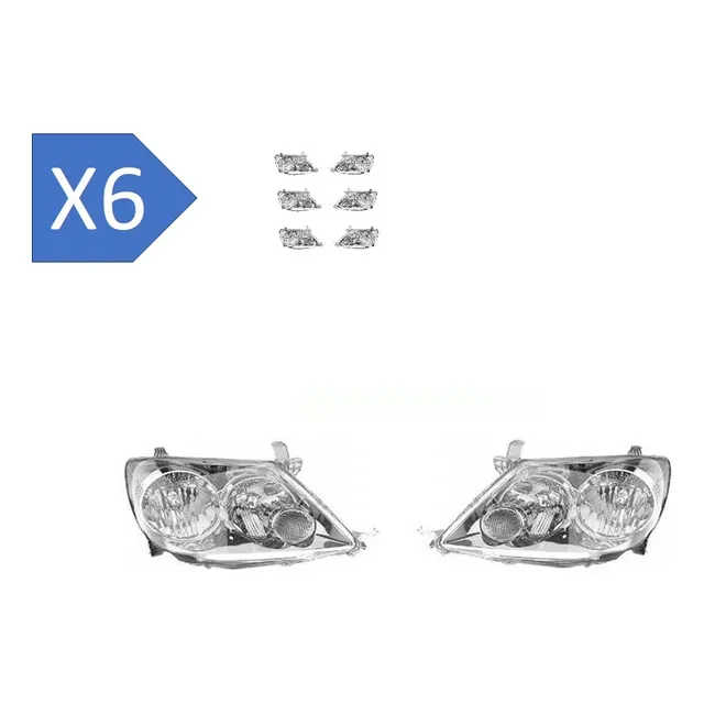 Zpack2 Faro Delantero Fortuner 2006 2007 2008