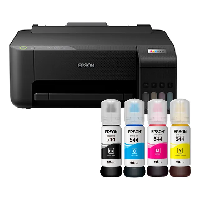 Impresora Epson L1250 Wi-fi + Kit De 4 Tintas Extra