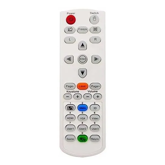 Control Remoto Para Proyector Optoma 4k550 Eh504 W512 Eh415e