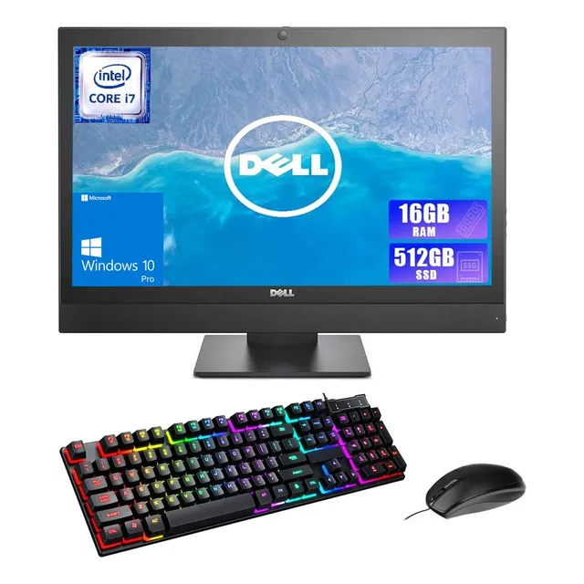 Dell Optiplex 5250 All-in-one Cpu Intel I7 7700 16g 512g Ssd