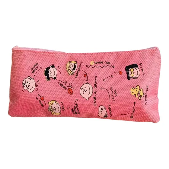Estuche Lápices Pequeño Snoopy De Lona