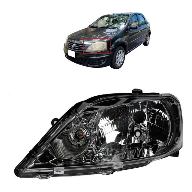 Optica Renault Logan 2010 2011 2012 2013 Izquierdo