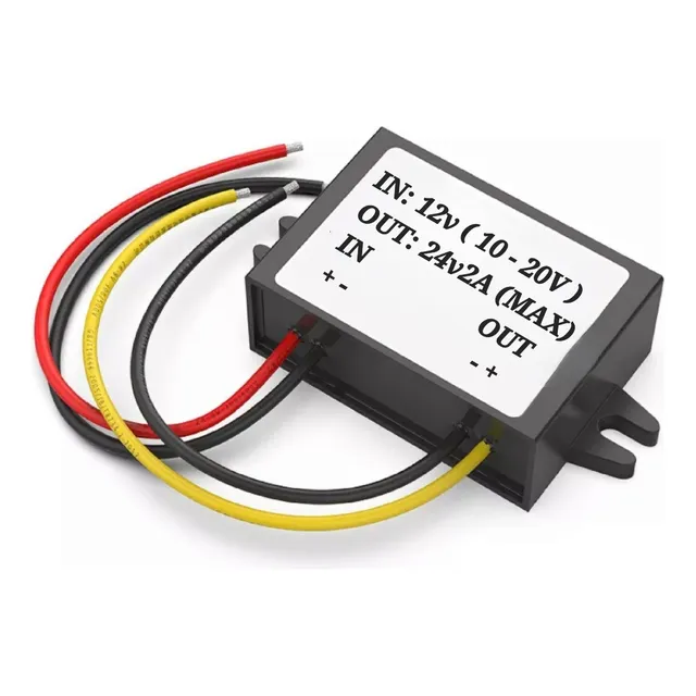 Convertidor Dc-dc De 12v A 24v 2a  2 Pzas.