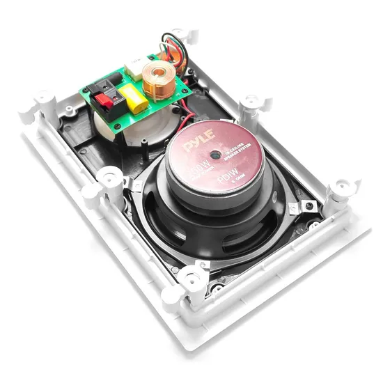 Pyle Pdiw62 Empotrado Pared Techo Dual 6.5-inch Sistema Via