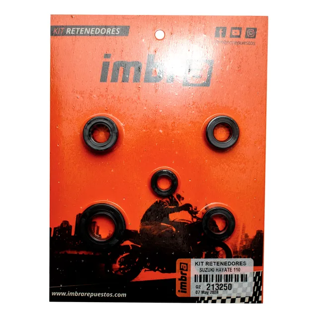 Kit Retenedores Suzuki Hayate 1 Imbra Herramienta Es-213250b