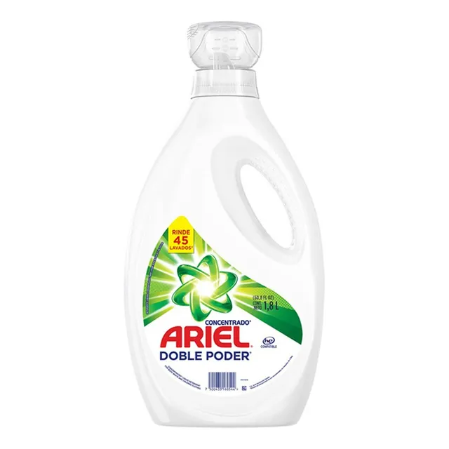 Detergente Liquido Ariel Concentrado Doble Poder 1.8 Litros