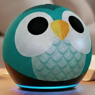 Amazon Echo Dot Echo Dot 5th Gen Kids com assistente virtual Alexa - owl