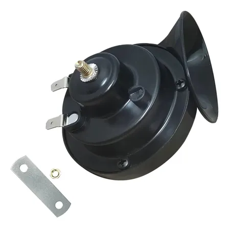 Bocina Para Auto Universal 12v Impermeable 110 Db Alto Sonido Negro