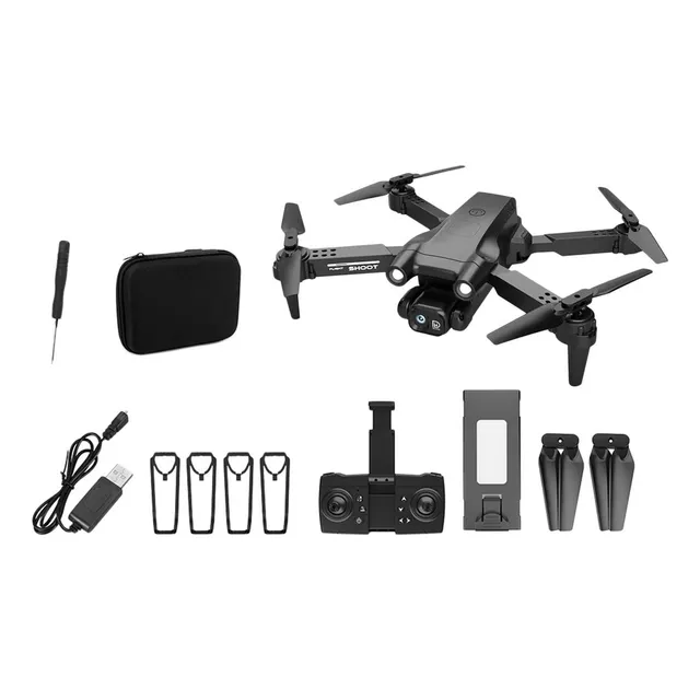 Mini Drone Pequeños Adultos Evitación De Obstáculos Negro