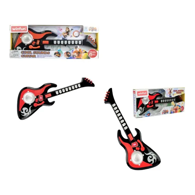 Guitarra De Juguete Para Niños Red Guitar