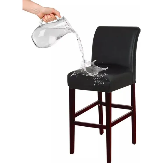 Capa De Banqueta Alta Modelo Quadrada  Impermeavel