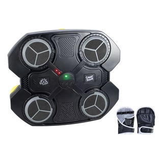 Máquina De Boxe Inteligente Com Led E Com Luva 4 Lados Máquina De Boxe Inteligente Com Led E Com Luva 4 Lados