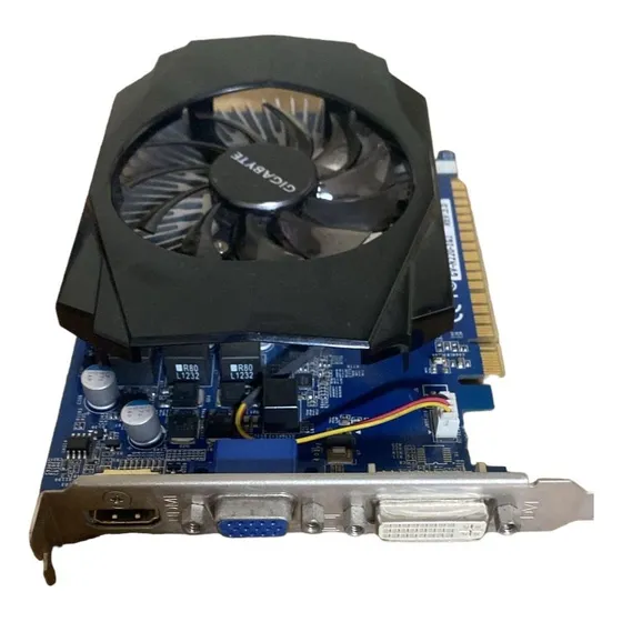 Placa De Vídeo Gigabyte Nvidia Geforce Gt220 1gb