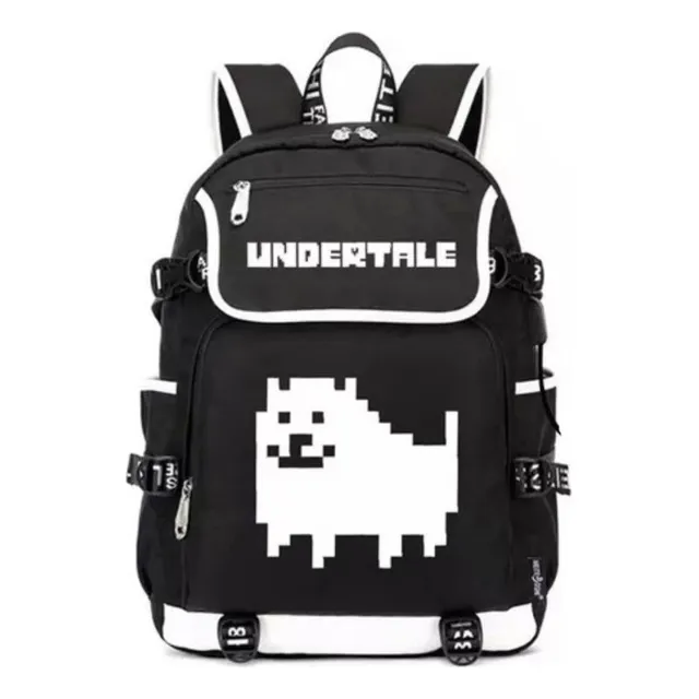 Mochila De Lona Game Undertale Sans Toriel Para Niños Y Niña