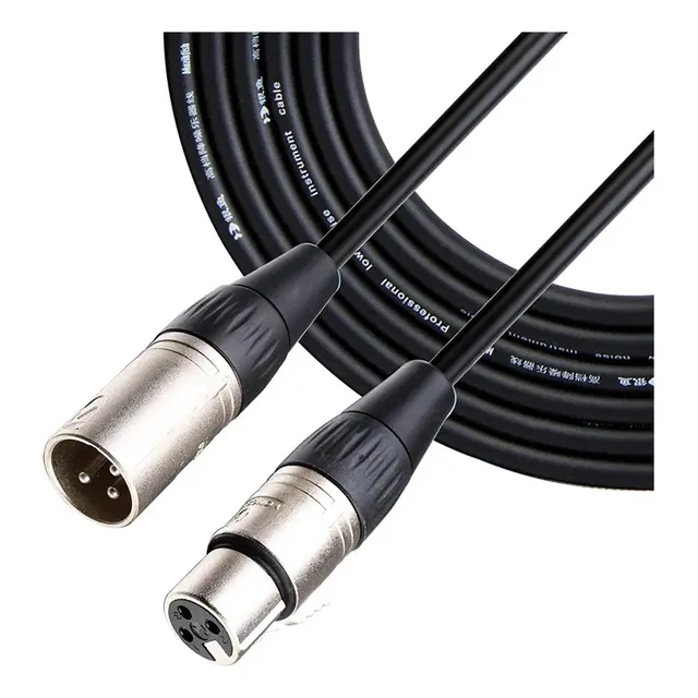 Cable Balanceado Micrófono Mc041 Xlr- Xlr 9,14m