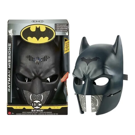 Batman Dc Máscara Electrónica Modificador Voz Sonidos 