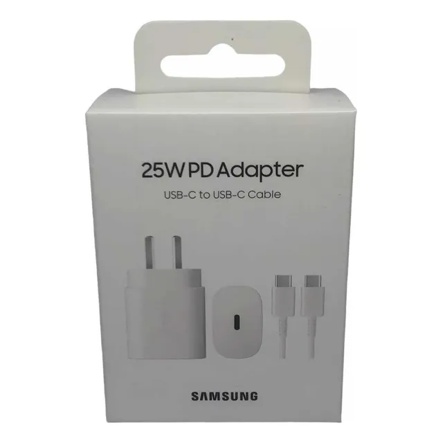 Cargador Samsung A06 A16 A36 A56 Flip 6 Original 25wts Cable
