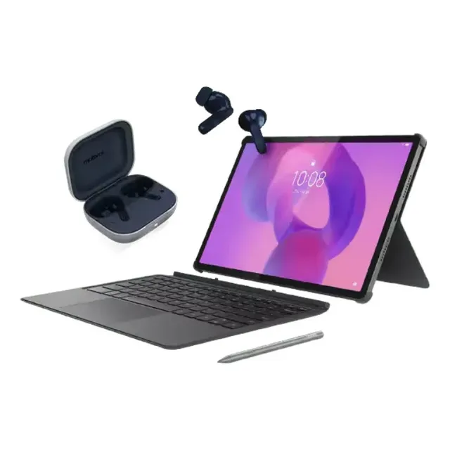 Tablet Lenovo Ideatab Pro 8gb 256gb Teclado+ Pen +moto Buds Color Luna Grey