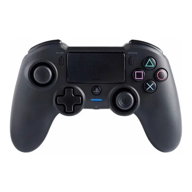 Joystick inalámbrico Nacon Asymmetric black Compatible con PC y PS4