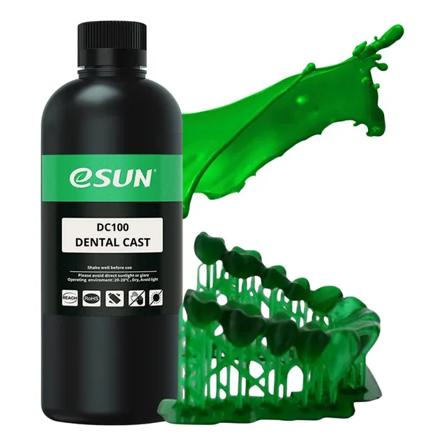 Resina Para Impresora 3d Calcinable Castable Dental Esun 1kg