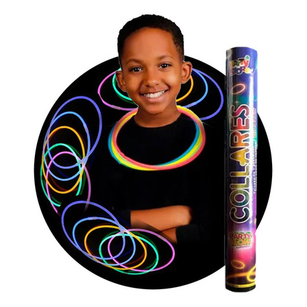 50 Collares De Neon Fiesta Carioca Cotillon Luminoso 50 Collares De Neon Fiesta Carioca Cotillon Luminoso