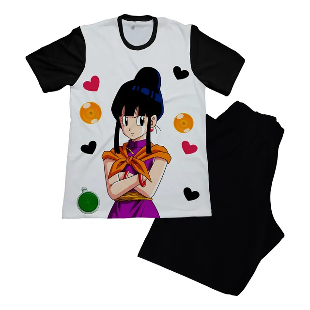 Pijama Niña Dragon Ball Z Bulma Milk Goku Anime