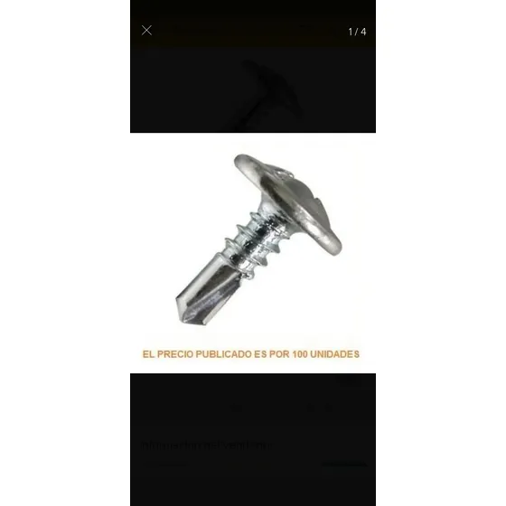 Tornillo Cabeza Lenteja Cada 100 Unidades Estamos Trabajando
