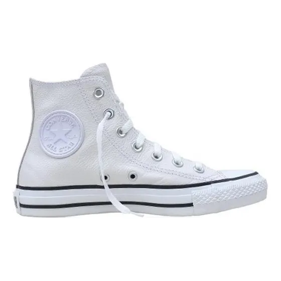 Championes Converse All Star Cuero Blancas 157001c