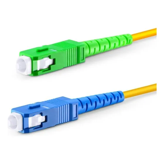 Cable De Fibra Óptica Monomodo Sc/apc Sc/upc 10 Metros