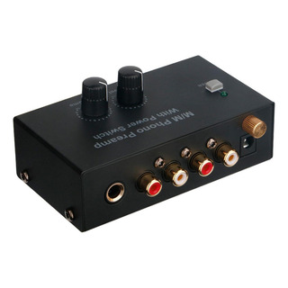 Pré-amplificador De Toca-discos Mini Phono Com Controle Pré-amplificador De Toca-discos Mini Phono Com Controle