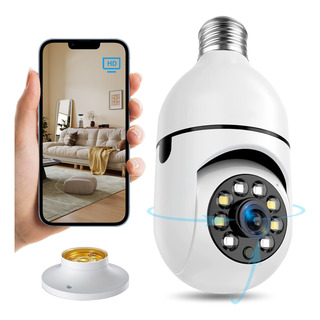 Câmera De Segurança Wifi 360° Visão Noturna Inteligente App Câmera De Segurança Wifi 360° Visão Noturna Inteligente App