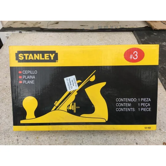 Cepillo Carpintero Carpinteria Stanley Nuevo