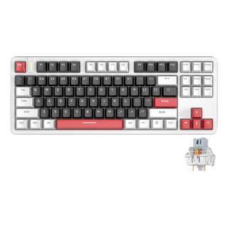 Teclado Mecânico G87 Com Fio Mixed Light 80% Rainbow Rgb Teclado Mecânico G87 Com Fio Mixed Light 80% Rainbow Rgb