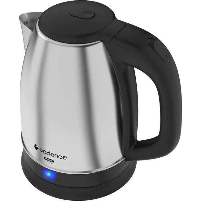 Chaleira Elétrica Cadence 1,8l 220v Inox Chá Café Em Minutos