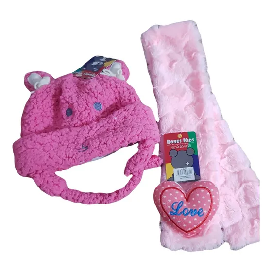 Set De Gorro Y Bufanda, Infantil, Varios Modelos