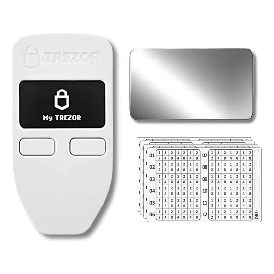 Trezor One Hardware Wallet Carteira Lacrada + Cold Wallet