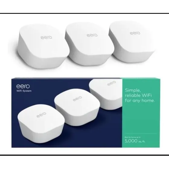 Amazon Eero Router De Malla Wifi Doble Banda Pack 3unids