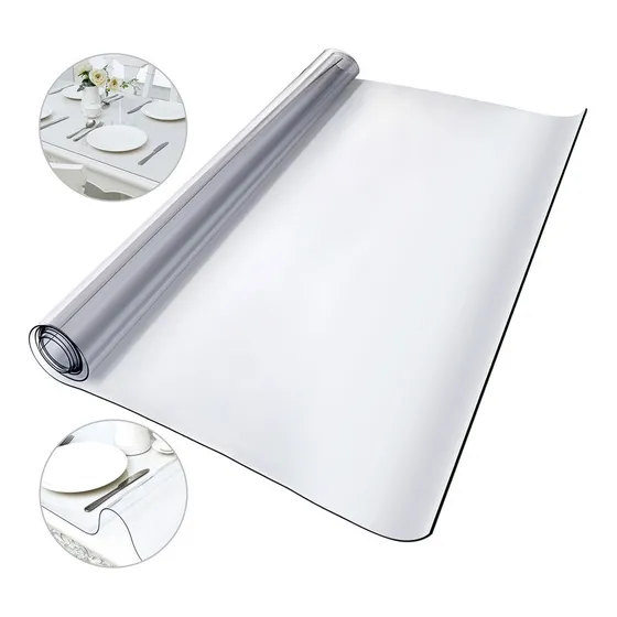 Vevor Mantel Transparente Protector De Mesa Pvc 183 X 117 Cm
