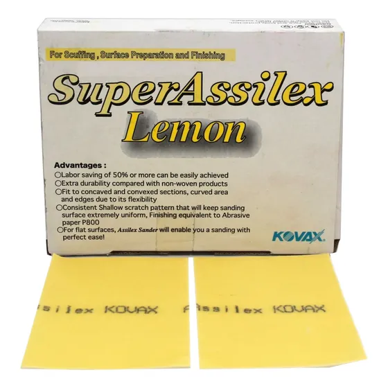 Lijas Hojas Seco Caja X 25 Unidades Kovax Super Assilex P800