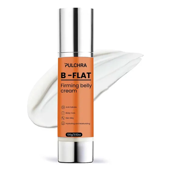 Pulchra B Flat Belly Cream Para Estómago: Crema Anticelulíti