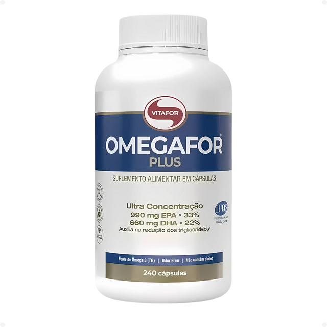Omegafor Plus Ultra Concentrado Omega 3 240caps Vitafor Nfe Omegafor Plus Ultra Concentrado Omega 3 240caps Vitafor Nfe