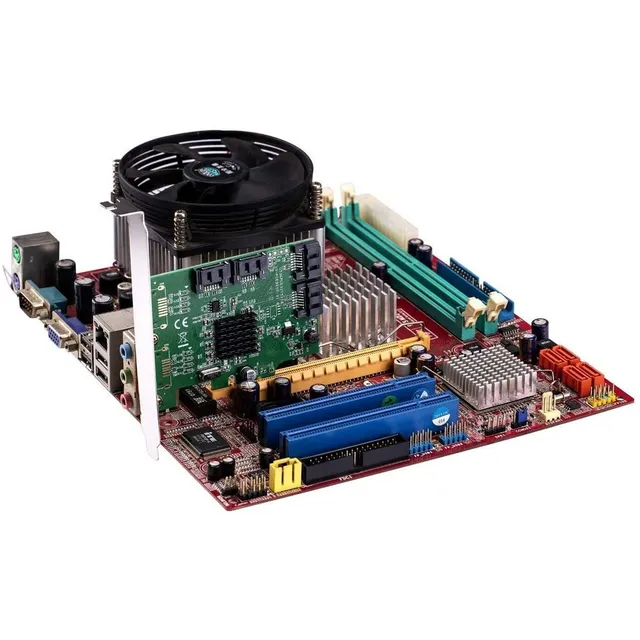 Cresta De E / S 4 Puertos Sata Iii Pci-e 2.0 X1 Tarjeta Cont