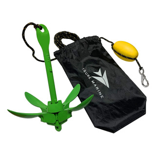 Kit De Anclaje Portátil Para Kayak Y Canoa - Boya Roja Kit De Anclaje Portátil Para Kayak Y Canoa - Boya Roja