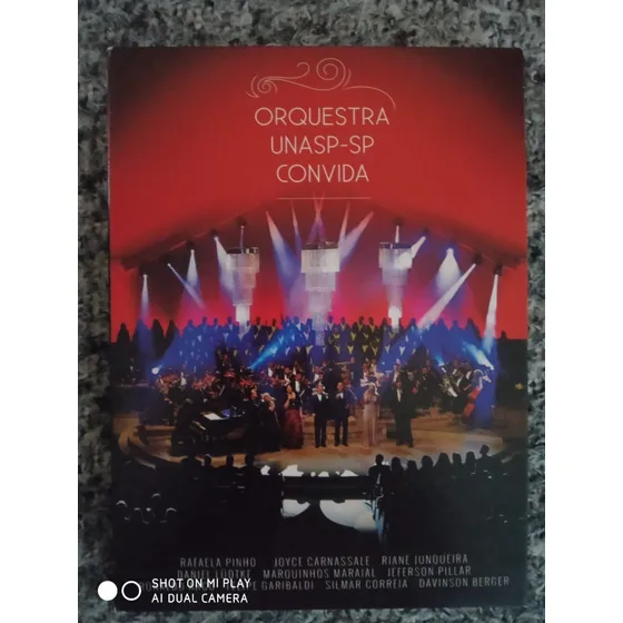 Dvd+cd Orquestra Unasp-sp Convida Novo Tempo