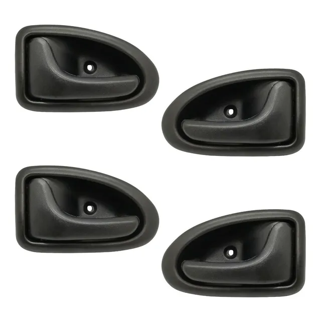 Juego 4 Manijas Interior Renault Megane Scenic Clio Gris