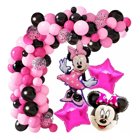 Base Cupcakes Ponquesito Mickey Mouse Disney Minnie Globo 