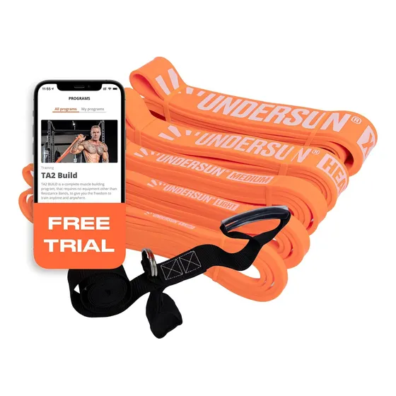 Conjunto De 5 Faixas De Exercícios Resistance Loop Undersun