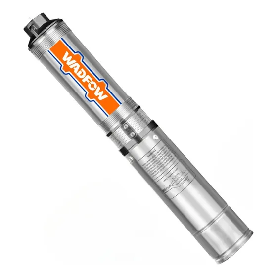Bomba Sumergible Pozo Profundo 550w 4 Pulgadas Wadfow Color Plateado